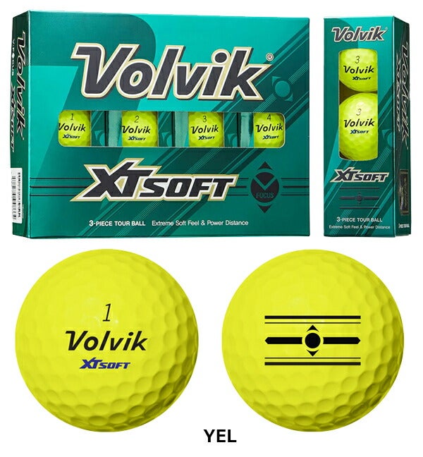21FWボルビックユニセックスXTSOFTゴルフボール1ダースWHT【21】ゴルフボール