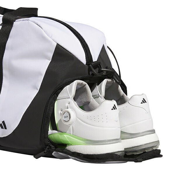 アディダスゴルフ2024年春夏モデルメンズシューズポケット付きボールドロゴダッフルバッグIKC87adidasgolf【24】