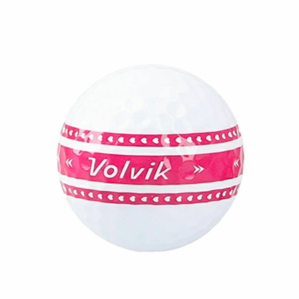 ボルビックVISTA3PRISMPinkStripeゴルフボール1ダースVV5PNA27【25FW】