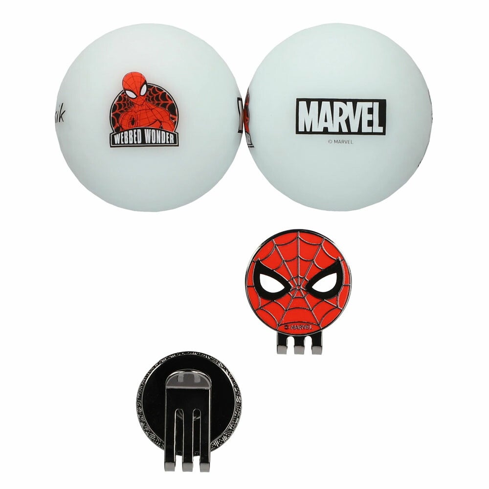 ボルビックMARVELPACK4.0(SPIDERMAN)ゴルフボール4球入りマーカー付きVV5UNA04【25FW】
