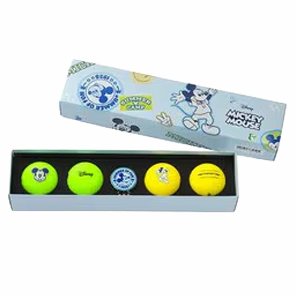 ボルビックDISNEYLONG2.0(MICKEY)ゴルフボール4球入りマーカー付きVV5UNA07【25FW】
