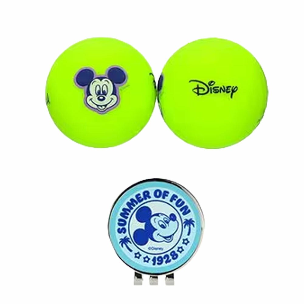 ボルビックDISNEYLONG2.0(MICKEY)ゴルフボール4球入りマーカー付きVV5UNA07【25FW】