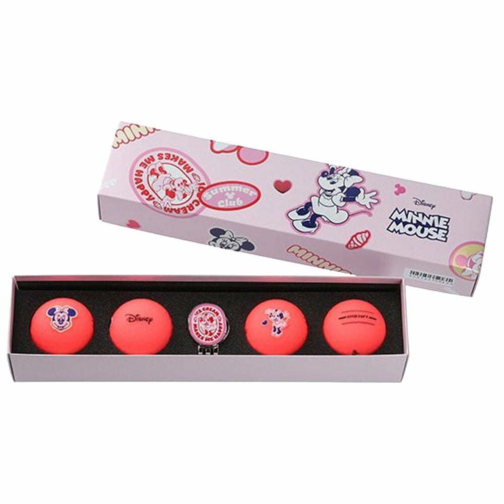 ボルビックDISNEYLONG2.0(MINNIE)ゴルフボール4球入りマーカー付きVV5UNA08【25FW】