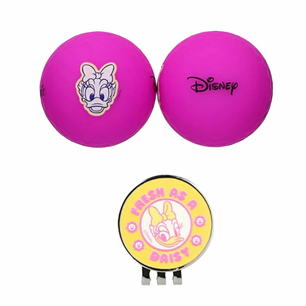 ボルビックDISNEYLONG2.0(DAISY)ゴルフボール4球入りマーカー付きVV5UNA10【25FW】