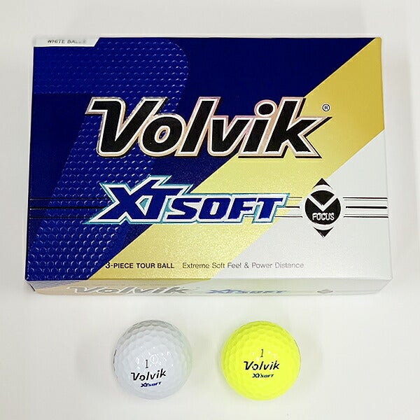 ボルビックXTSOFTゴルフボール1ダースVV5PNA05Volvik【23】