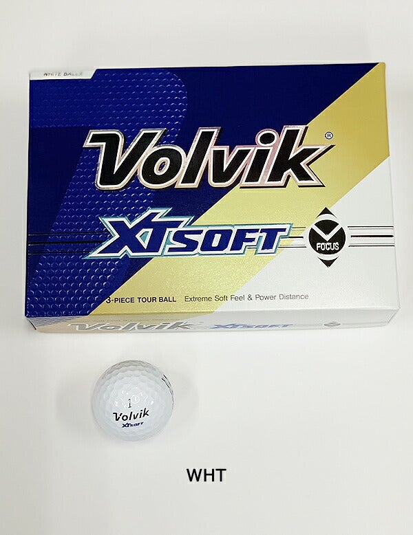 ボルビックXTSOFTゴルフボール1ダースVV5PNA05Volvik【23】