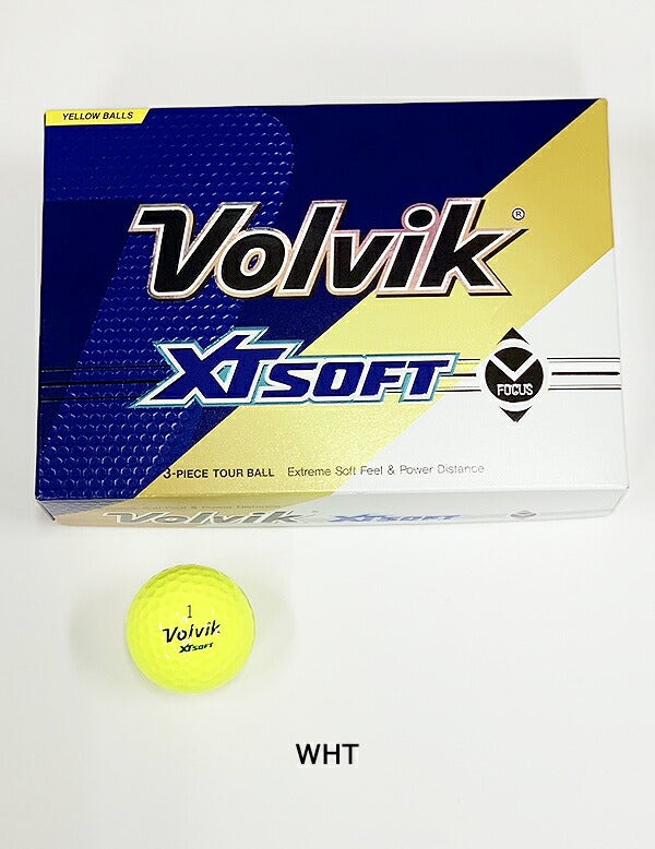 ボルビックXTSOFTゴルフボール1ダースVV5PNA05Volvik【23】