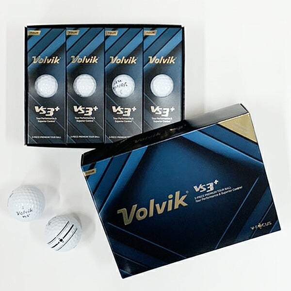 ボルビックVS3+ゴルフボール1ダースVV5PNA09Volvik【23】