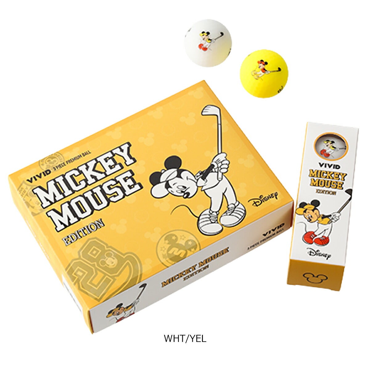 ★12月限定★【全品対象！エントリーでポイント3倍！】ボルビックディズニーミッキーゴルフボール1ダースVV5PNA16VolvikDISNEYMICKEYGOLFDZPACK【23】