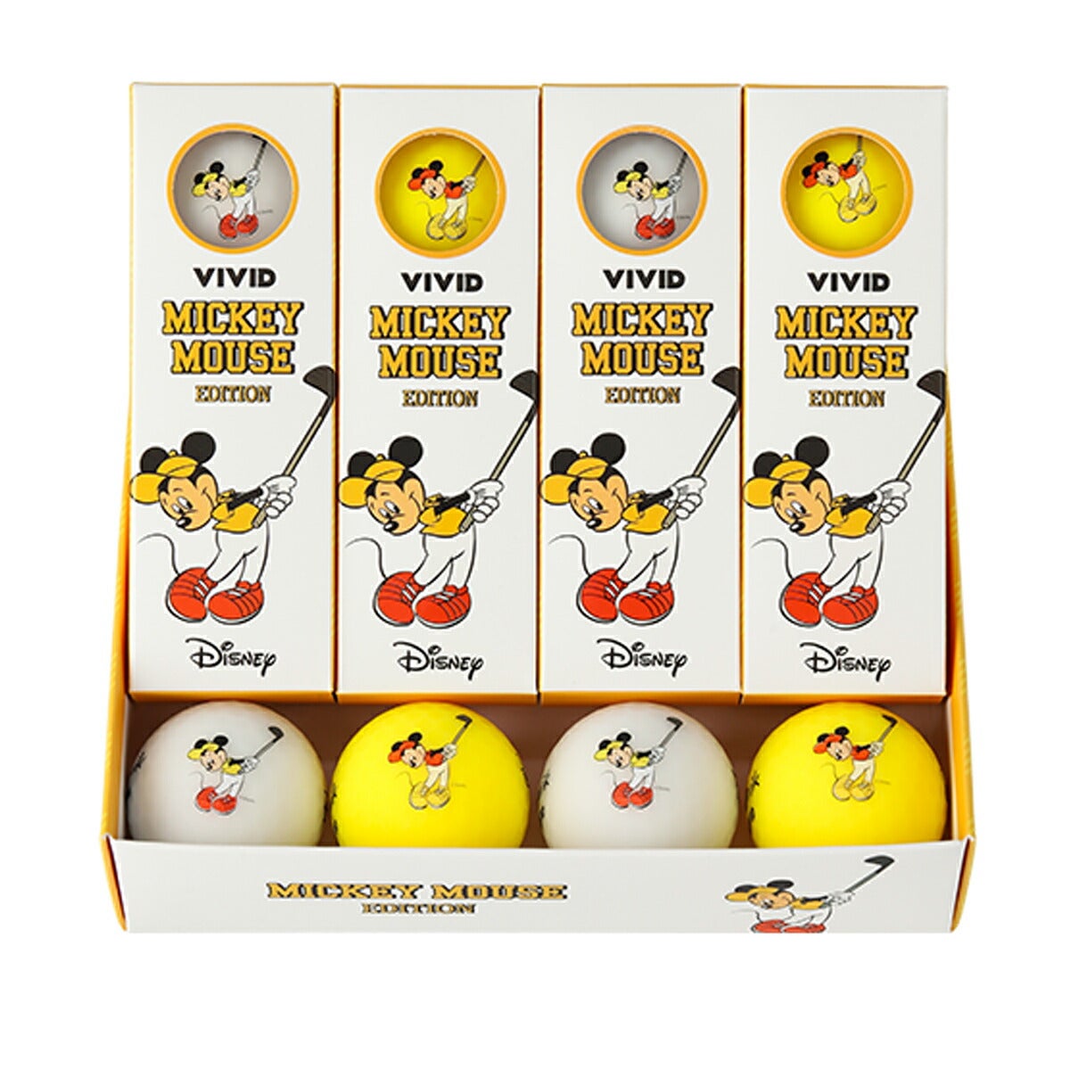 ボルビックディズニーミッキーゴルフボール1ダースVV5PNA16VolvikDISNEYMICKEYGOLFDZPACK【23】