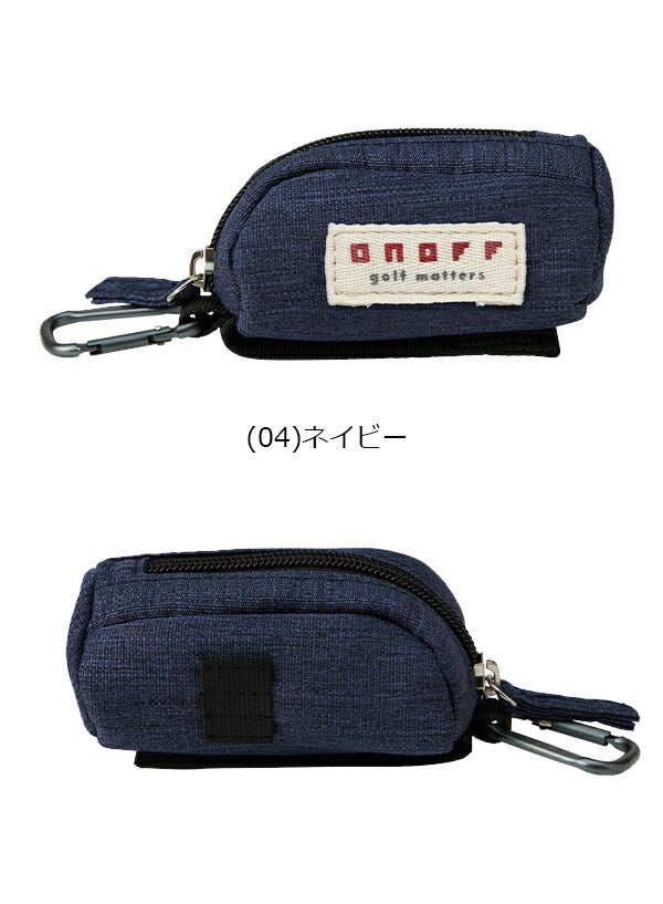 オノフ杢柄ボールケースOA2425（ボール2個、ティー3本収納可能）【24】