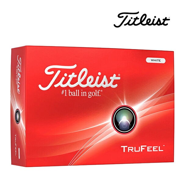 24SSタイトリストTRUFEELトゥルーフィールゴルフボール1ダースTitleist【24】