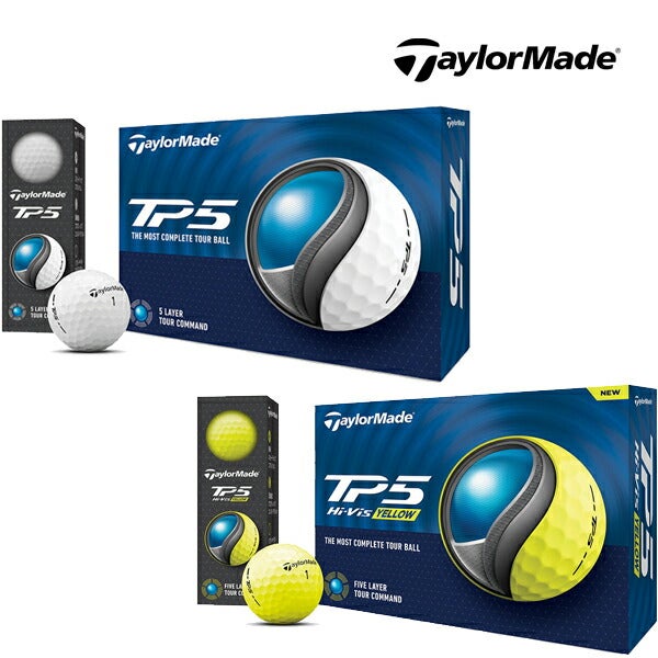 テーラーメイドTP5ゴルフボール1ダースTaylorMade【24】