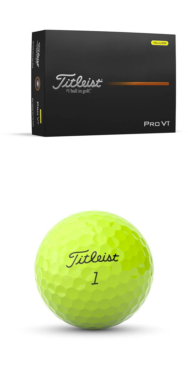 タイトリストPROV1ゴルフボール1ダースTitleist【25】
