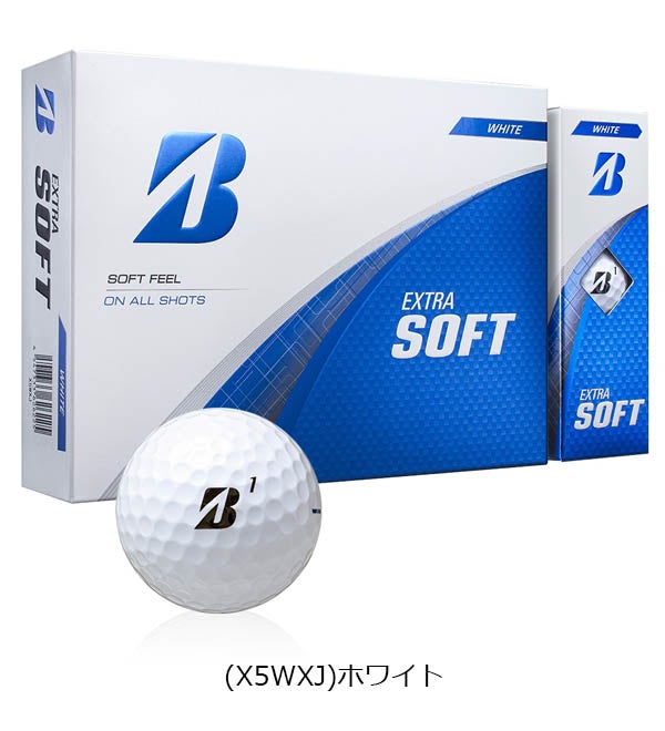 ブリヂストンEXTRASOFTエクストラソフトゴルフボール1ダースBRIDGESTONEGOLF【25】