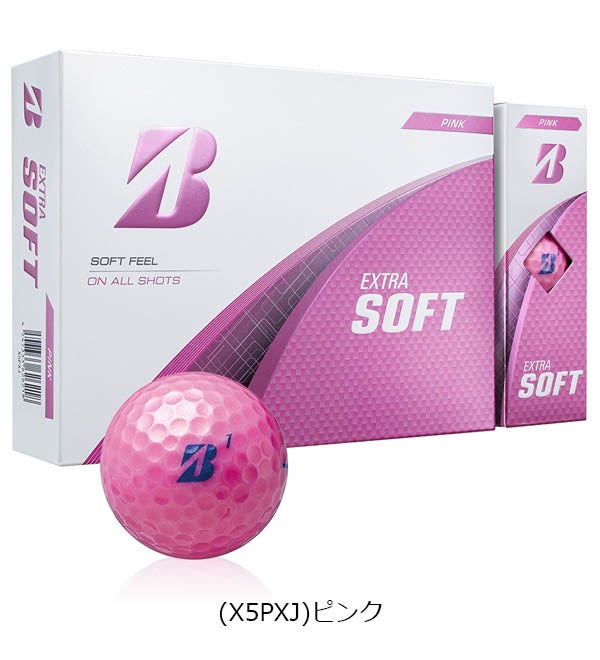 ブリヂストンEXTRASOFTエクストラソフトゴルフボール1ダースBRIDGESTONEGOLF【25】