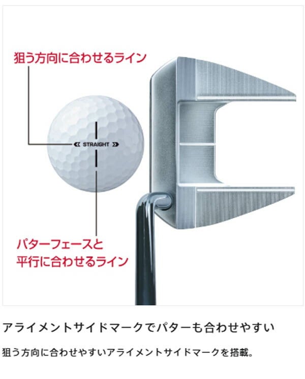 ブリヂストンSUPERSTRAIGHTスーパーストレートゴルフボール1ダースBRIDGESTONEGOLF【25】