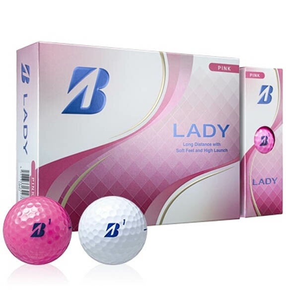 ブリヂストンレディースLADYゴルフボール1ダースBRIDGESTONEGOLF【25】