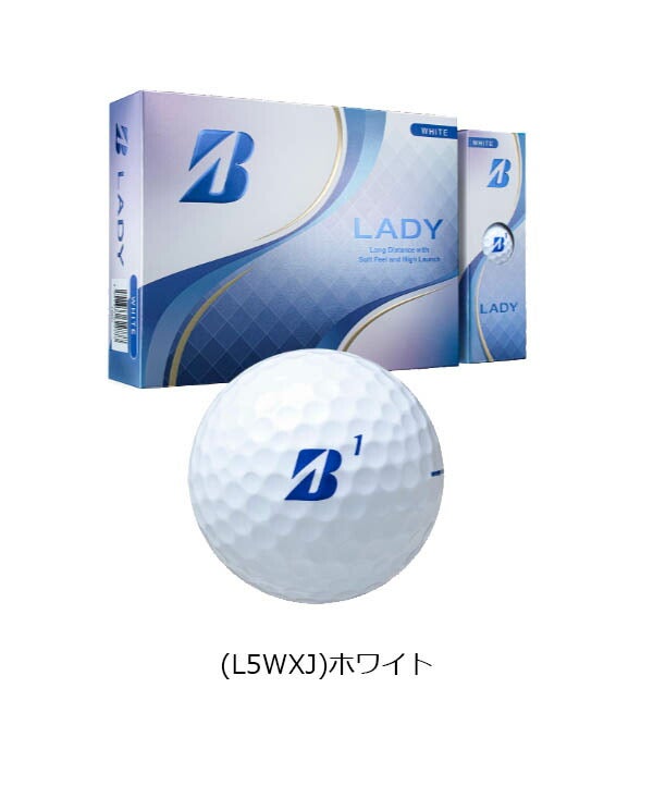ブリヂストンレディースLADYゴルフボール1ダースBRIDGESTONEGOLF【25】