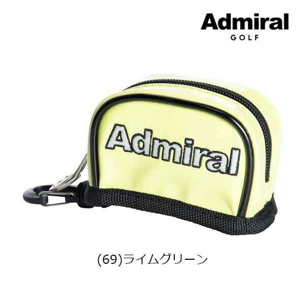 アドミラルユニセックスエナメルシリーズボールポーチADMG2AE2AdmiralGOLF【22】ボールケースボール入れ