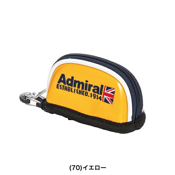 アドミラルゴルフ2022年秋冬モデルユニセックスエナメルシリーズボールポーチADMG2BE1【22】AdmiralGOLFゴルフ