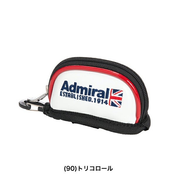 アドミラルゴルフ2022年秋冬モデルユニセックスエナメルシリーズボールポーチADMG2BE1【22】AdmiralGOLFゴルフ