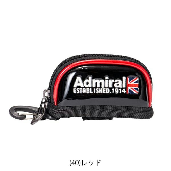 アドミラルゴルフユニセックスエナメルシリーズボールポーチADMG2BE1【23】AdmiralGOLFゴルフ