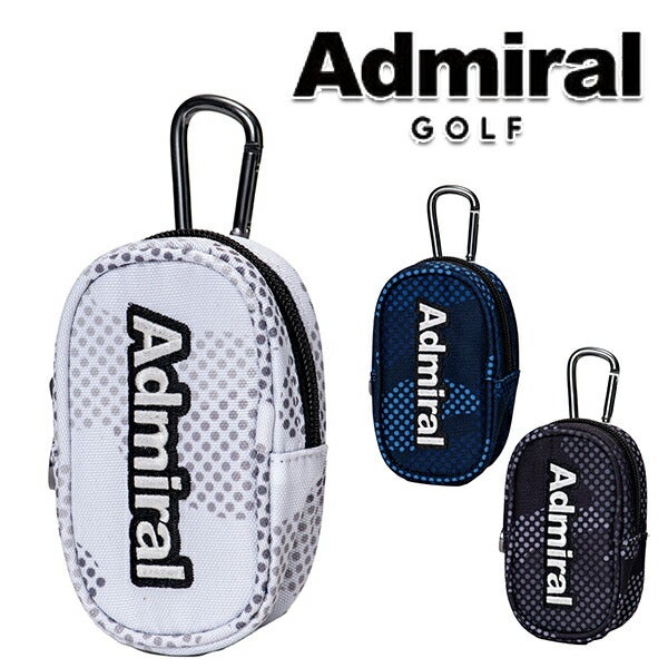 アドミラルゴルフ2023年春夏モデルユニセックスカモシリーズボールポーチADMG3AE5AdmiralGOLF【23】