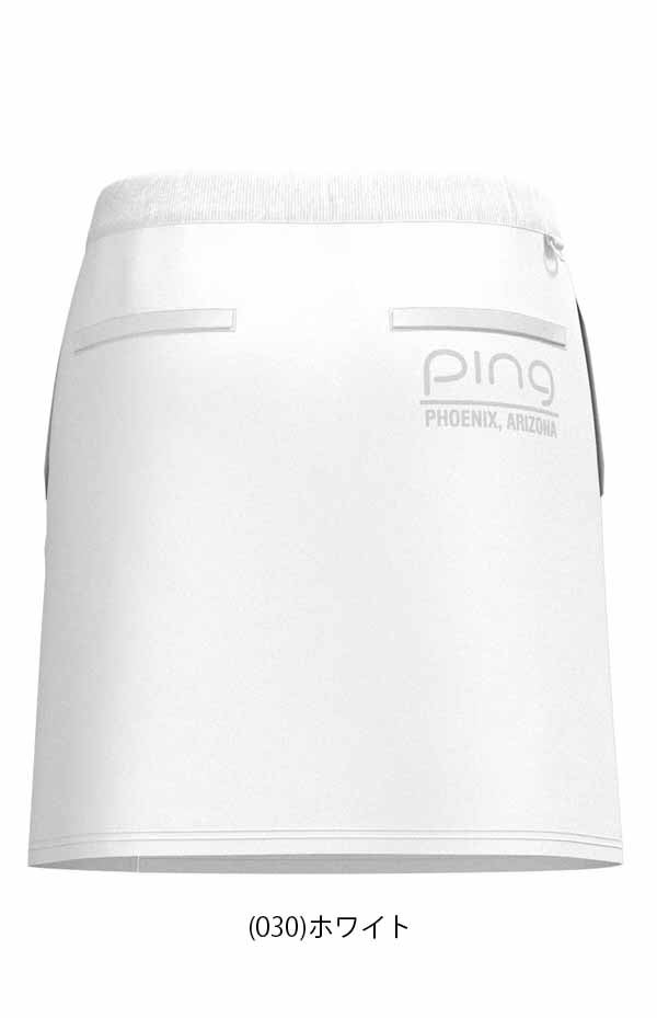 ピンアパレル2023年秋冬モデルレディースダンボールニットスカート622-3234006PINGGOLF【23】