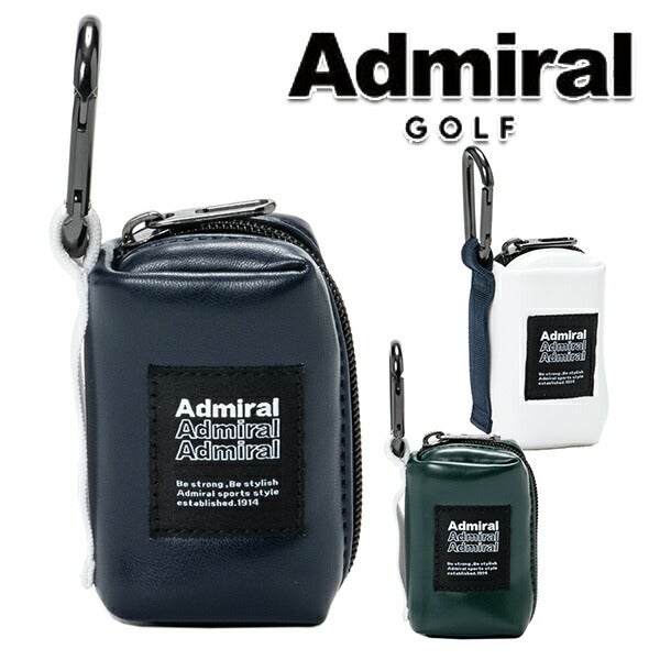 アドミラル2024年秋冬モデルユニセックスボールポーチADMG4BE2AdmiralGOLF【24】