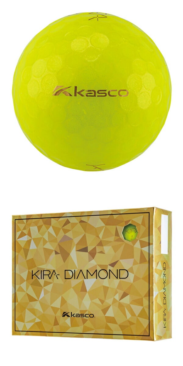 キャスコKIRADIAMOND2ゴルフボール1ダース【24】