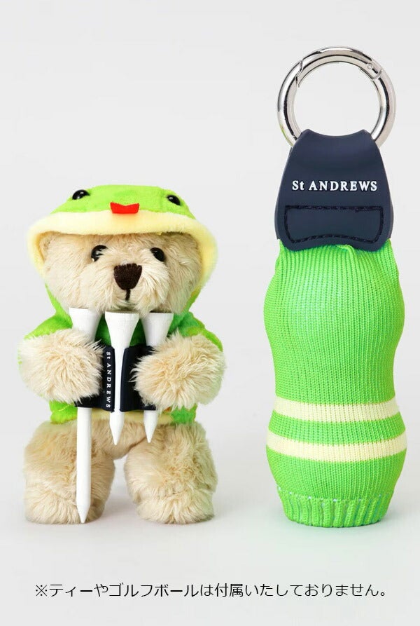 セントアンドリュース2025年春夏モデルユニセックス干支テディベアティー＆ボールケース042-5984336StANDREWS【25】