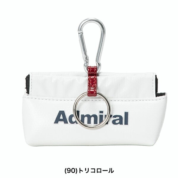アドミラル2025年秋冬モデルユニセックスランパントスポーツボールポーチゴルフボール3個収納可能ADMG5BE1【25】