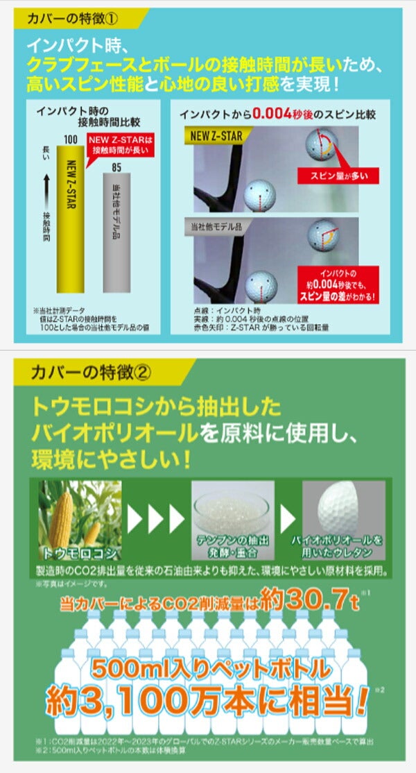 【10ダースセット】ダンロップスリクソンメンズZSTARXVゴルフボール2025年モデルSRIXONスリクソンゼットスターエックスブイZ-STAR【25】