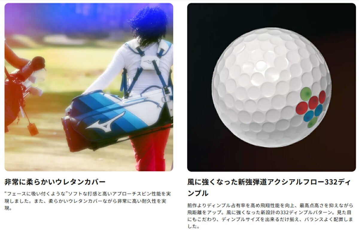 ミズノメンズ25MizunoProSミズノプロエスゴルフボール1ダース【25】
