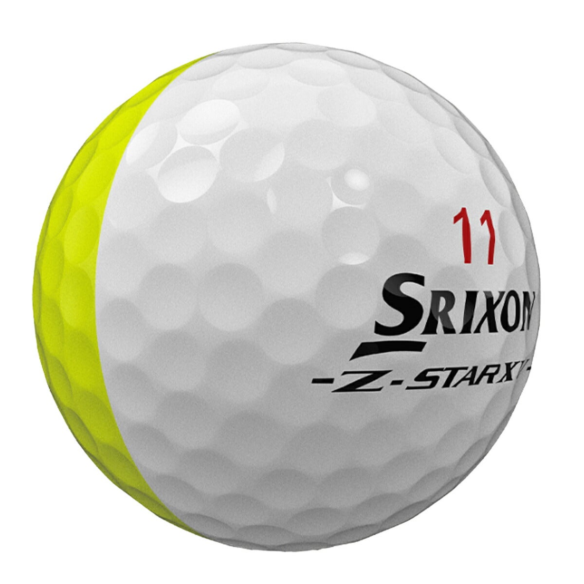 【数量限定】ダンロップスリクソンメンズZSTARXVDIVIDEツートンカラーゴルフボール1ダース【25FW】