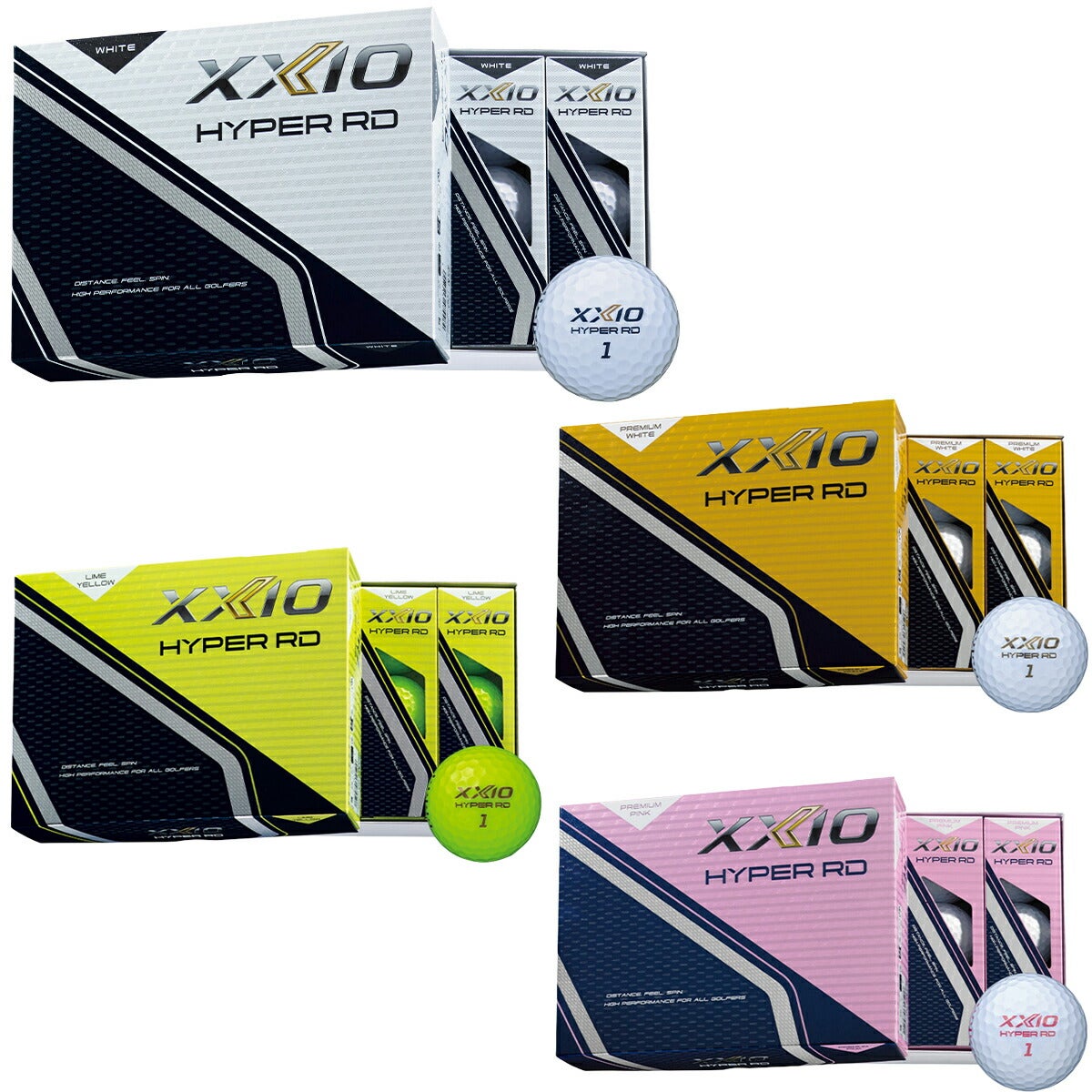 ダンロップゼクシオHYPERRDハイパーアールディーゴルフボール1ダースXXIO【25FW】