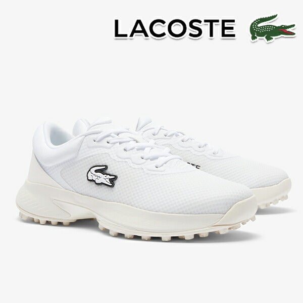 ラコステ2025年春夏モデルレディースGOLFPOINT1252SFAシューレーススパイクレスゴルフシューズ49SFA0138LACOSTE【25】