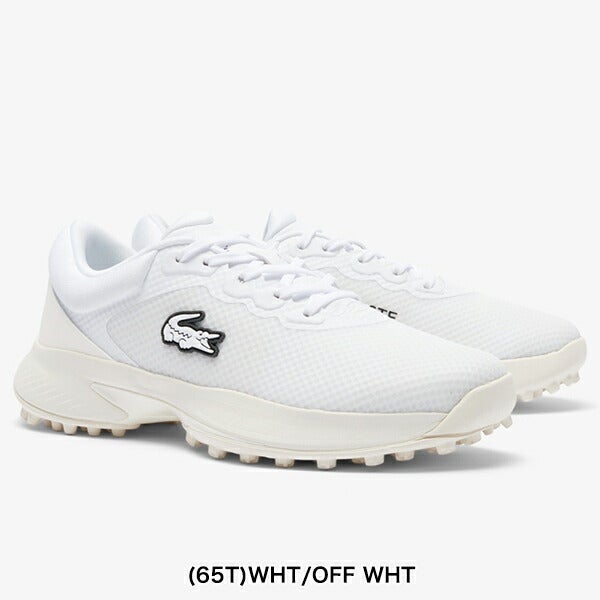 ラコステ2025年春夏モデルレディースGOLFPOINT1252SFAシューレーススパイクレスゴルフシューズ49SFA0138LACOSTE【25】