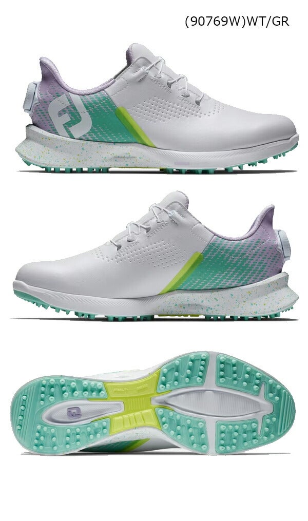 24SSフットジョイレディース24WOフューエルフラッシュボアスパイクレスゴルフシューズFootJoy【24】