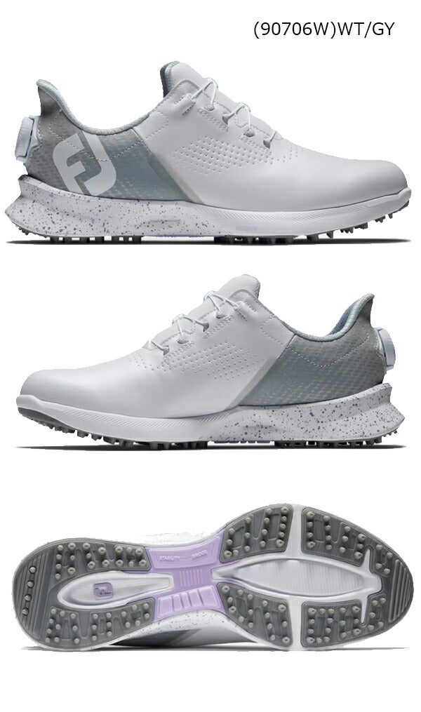 24SSフットジョイレディース24WOフューエルフラッシュボアスパイクレスゴルフシューズFootJoy【24】