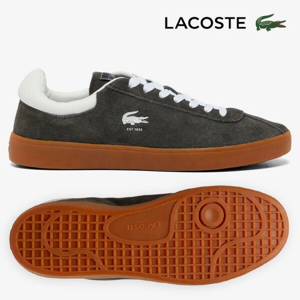 ラコステ2024年秋冬モデルメンズBASESHOT2241SMAスニーカーシューズ48SMA0008LACOSTE【24】