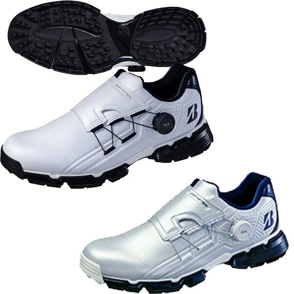 ブリヂストンメンズゼロ・スパイクバイターツアーボアスパイクレスゴルフシューズ3E相当防水SH2401BRIDGESTONEGOLFスパイクレスボア【24】