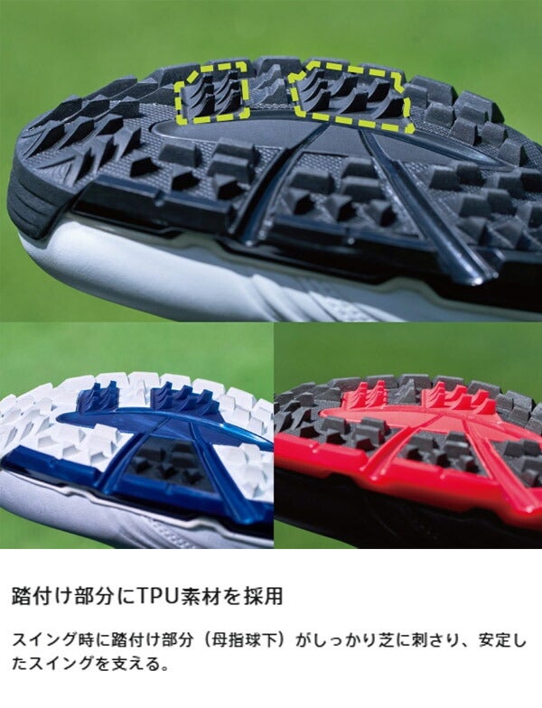ブリヂストンメンズゼロ・スパイクバイターツアーボアスパイクレスゴルフシューズ3E相当防水SH2401BRIDGESTONEGOLFスパイクレスボア【24】