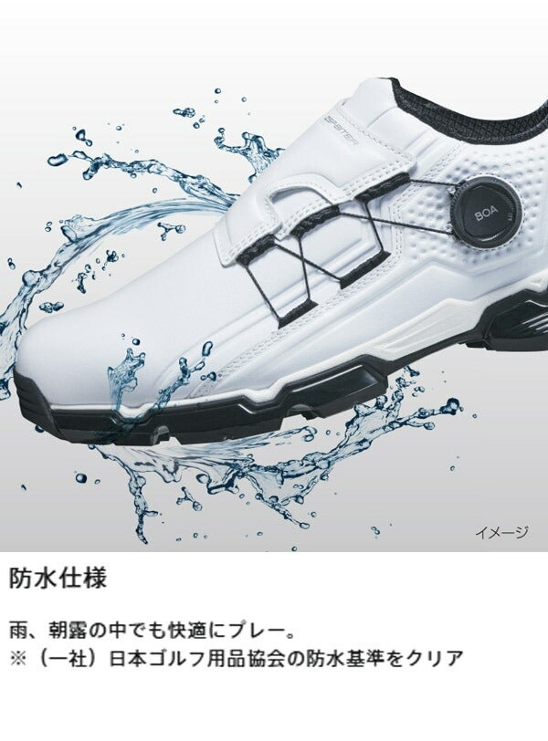 ブリヂストンメンズゼロ・スパイクバイターツアーボアスパイクレスゴルフシューズ3E相当防水SH2401BRIDGESTONEGOLFスパイクレスボア【24】