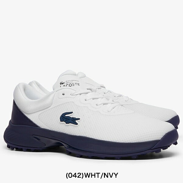 ラコステ2025年春夏モデルメンズGOLFPOINT1251SMAシューレーススパイクレスゴルフシューズ49SMA0095LACOSTE【25】