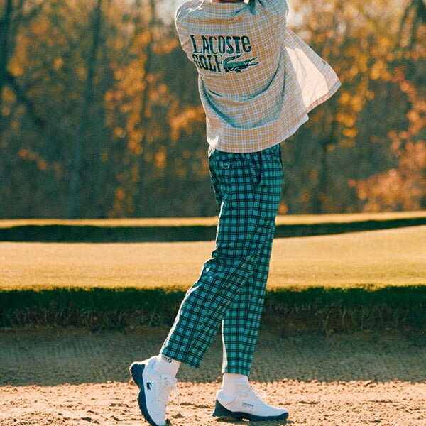 ラコステ2025年春夏モデルメンズGOLFPOINT1251SMAシューレーススパイクレスゴルフシューズ49SMA0095LACOSTE【25】