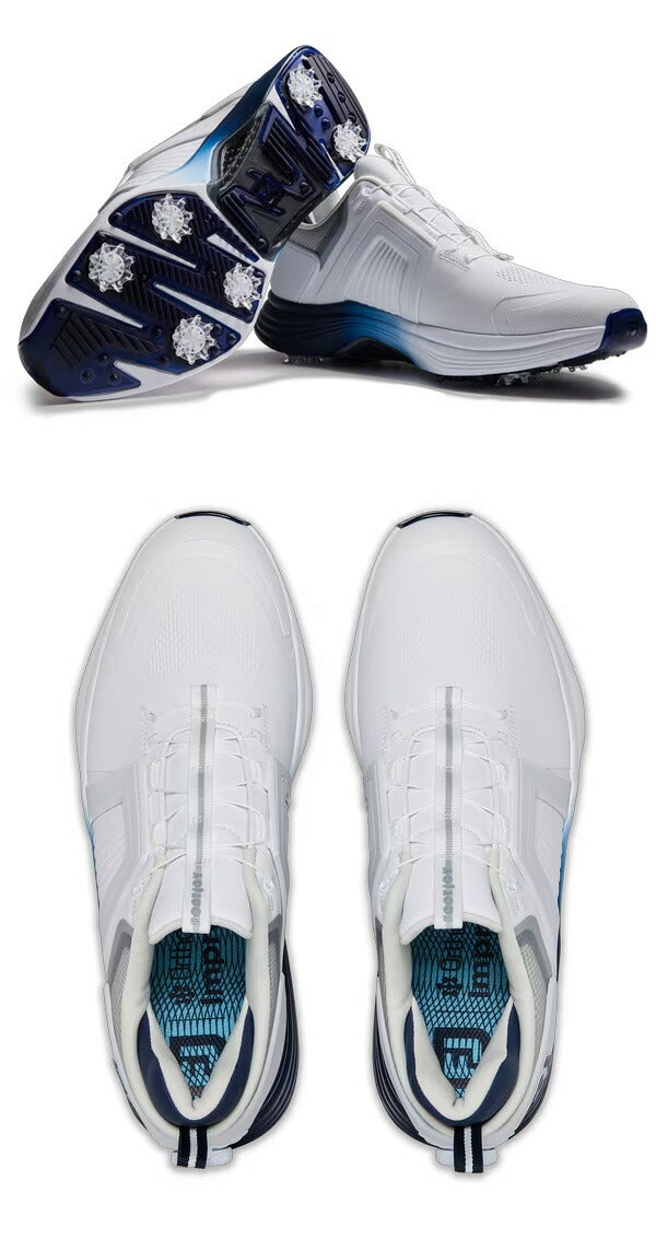 フットジョイメンズ25ハイパーフレックスカーボンボアスパイクゴルフシューズウィズ：W防水パルサーLP(FTS3.0)FootJoy【25】