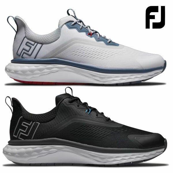 フットジョイメンズ25クオンタムシューレーススパイクゴルフシューズウィズ：W防水パルサーLP(FTS3.0)FootJoy【25】