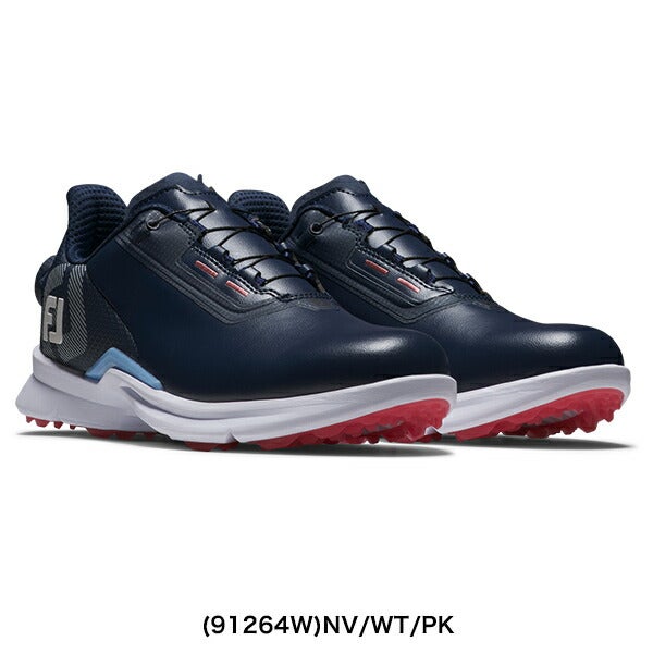 フットジョイレディース25WOフューエルボアスパイクレスゴルフシューズBOAウィズ：W防水FootJoy【25】